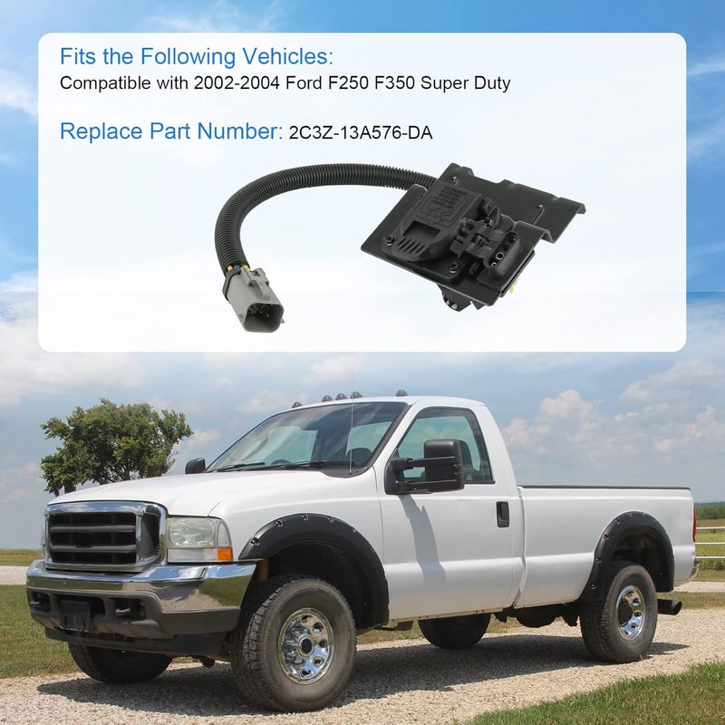 DICMIC 4 & 7 Pin Trailer Tow Wiring Harness Plug Compatible with 2002-2004 Ford F250 F350 Super Duty Replace# ‎2C3Z-13A576-DA - Image 4